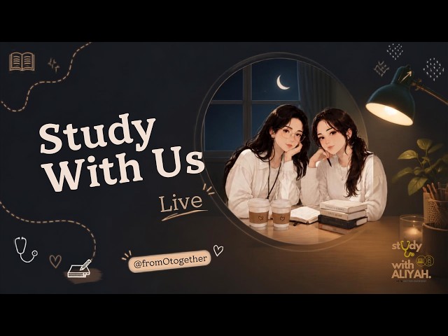 🌙 Random Night Study With Us LIVE — Silent 50/10 🍅🌳 | Day 21 | 勉強ライブ w/ @from0together