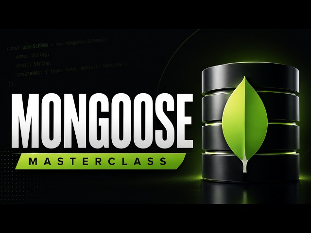 Mongoose Masterclass (Bangla) | Complete Mongoose Tutorial for Beginners | MongoDB ODM