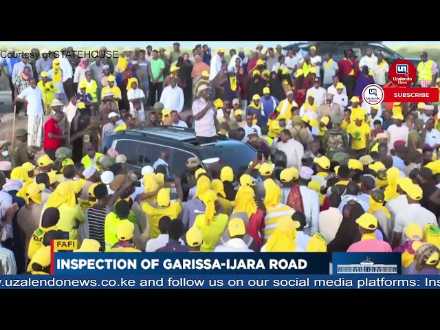 "I've been given camels, Wajir and Garissa, upgrade me! I used to raise chickens!" — Pres. Ruto