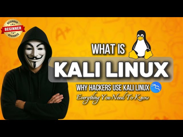 What is Kali Linux | Why hackers use Kali Linux