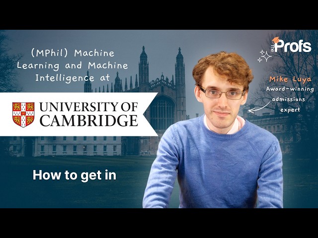 MPHIL MACHINE LEARNING AND MACHINE INTELLIGENCE AT CAMBRIDGE