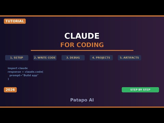 How to Use Claude for Coding in 2026 (Step-by-Step Tutorial)