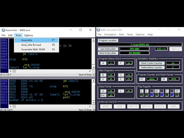 Intel 8080, 8085  Part X