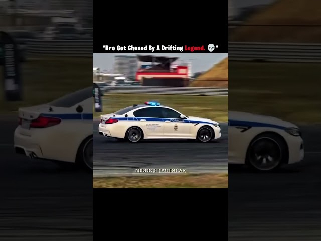 The Cop Was Drifting Like a Pro.💀🔥#trending #car #caredit #edit #driving