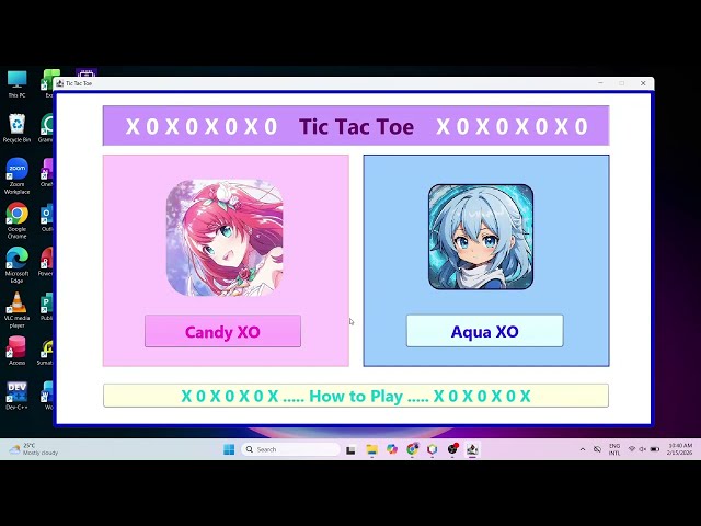 Tic-Tac-Toe Game