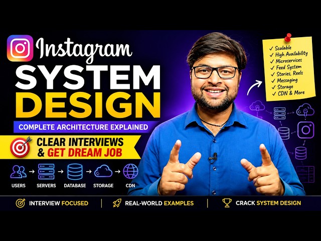 Instagram System Design Explained | How Instagram Works at Scale 🚀