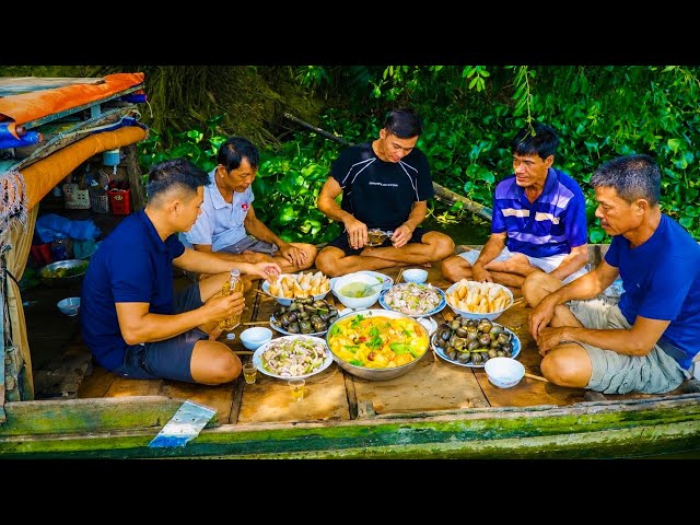 Savoring "Giant River Prawn Curry," a premium delicacy of the Mekong Delta people | Rustic Flavor...