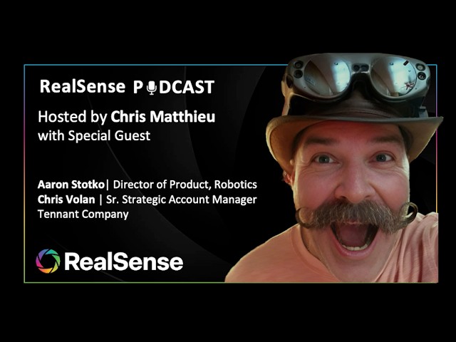 RealSense Podcast In Depth with Tennant Company
