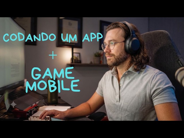 Live Coding | Desenvolvimento de Software + Game Mobile + Inglês !