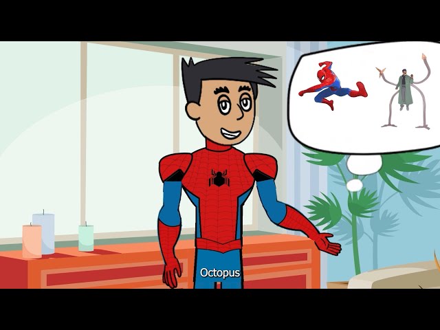 Spiderman's secret identity revealed parody
