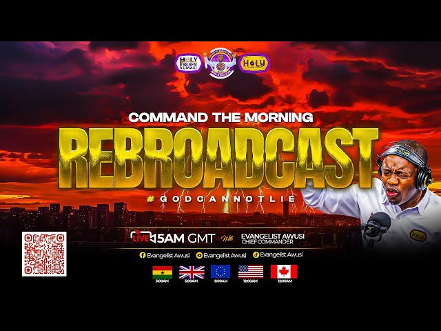 COMMAND THE MORNING || REBROADCAST. #commandthemorning