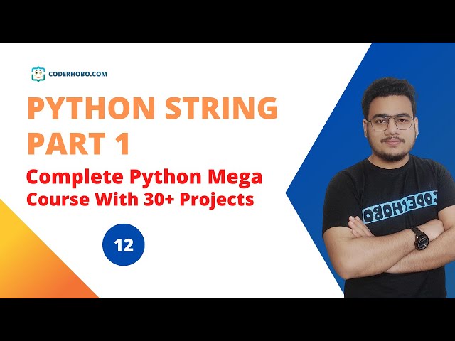 python string tutorial part 1. CoderHobo