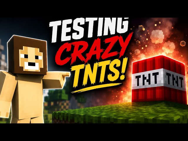 Testing the CRAZIEST TNT Mods in Minecraft! 💥🤯 