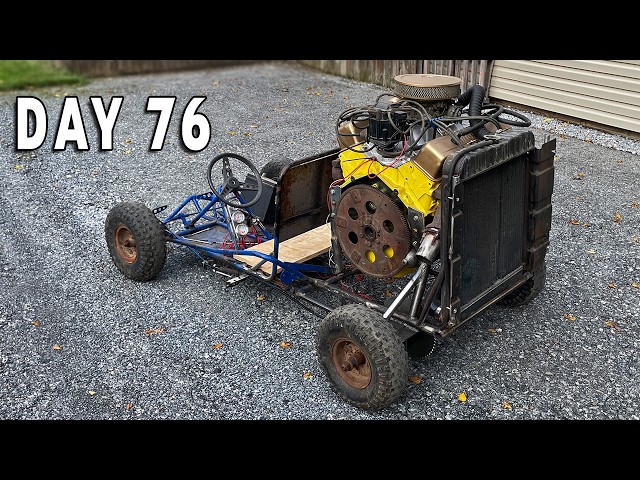 The Curse of the V8 Go Cart? | Video Everyday Until I Meet Cleetus