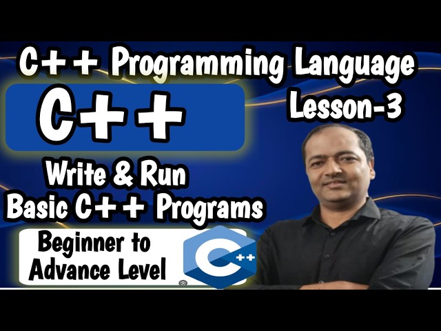 Lesson-3: Write & Run Basic C++ Programs in VSCode |C++ Tutorial for Beginners #c++ #cpp