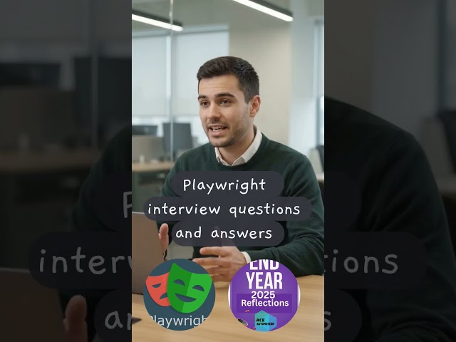 playwright interview questions #automation #automationtesting #interview #coding #playwright