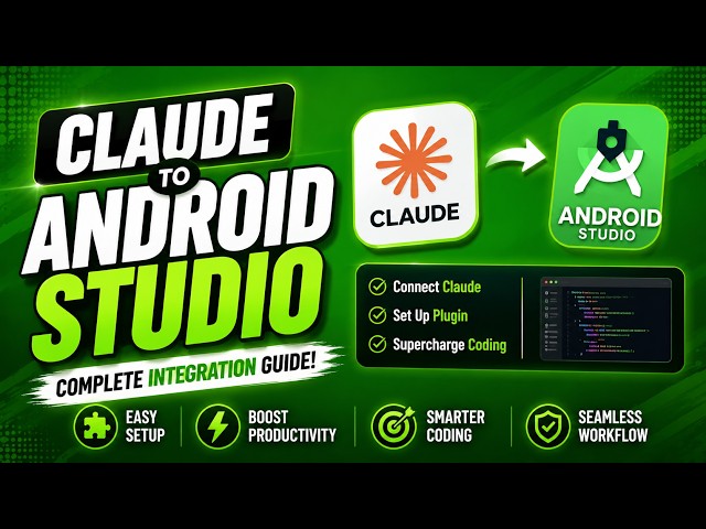 How to Integrate Claude into Android Studio | How to use claude code in android studio (Full Guide)