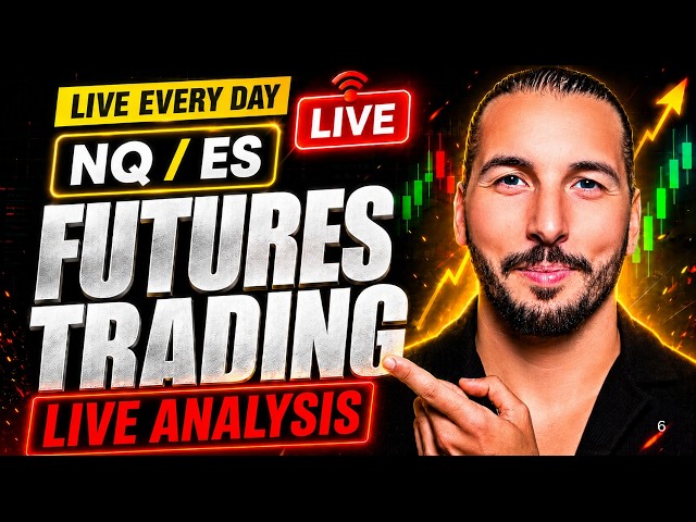 🔴 LIVE DAY TRADING Nasdaq Futures Scalping | NQ Order Flow + Price Action [Aug 18]