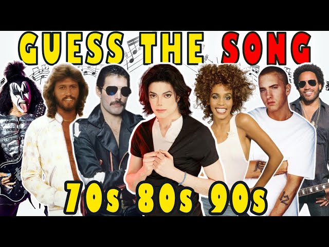 Guess The Song 70s, 80s & 90s 🎶 | 1970 - 1999 | 75 Songs | Music Quiz 🎶