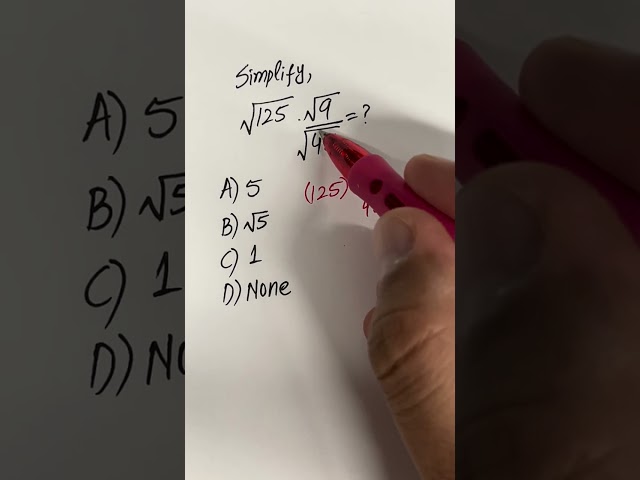 Cool Math Simplification #sat #satmath #simplify #simplification_with_tricks #themathsholar23 #act