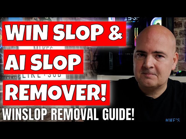 Make Windows 11 Better Remove AISlop and Windows Bloat With WinSlop