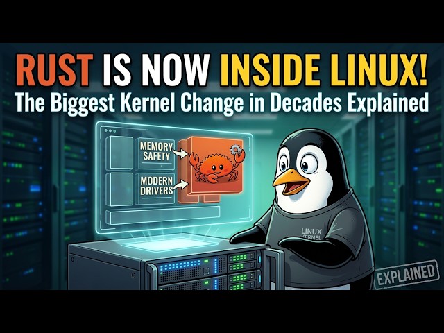Rust Is Now Inside Linux! The Biggest Kernel Change in Decades Explained