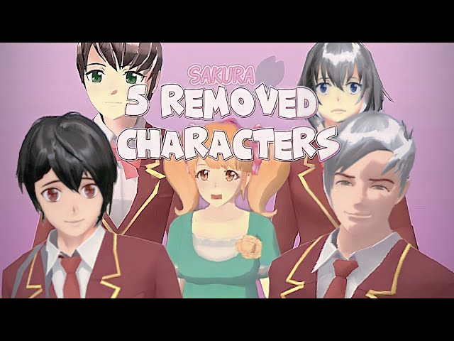 why they were removed?? || sakura simulator ||strawberry gaming