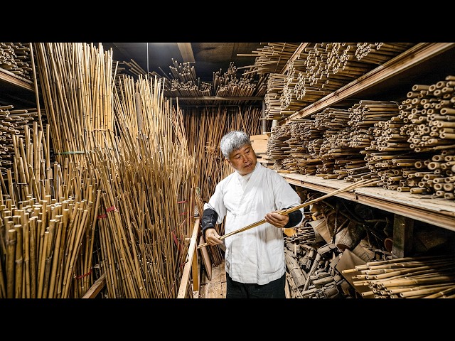 This Bamboo Craftsman Makes Traditional Handmade Bamboo Fishing Rods
