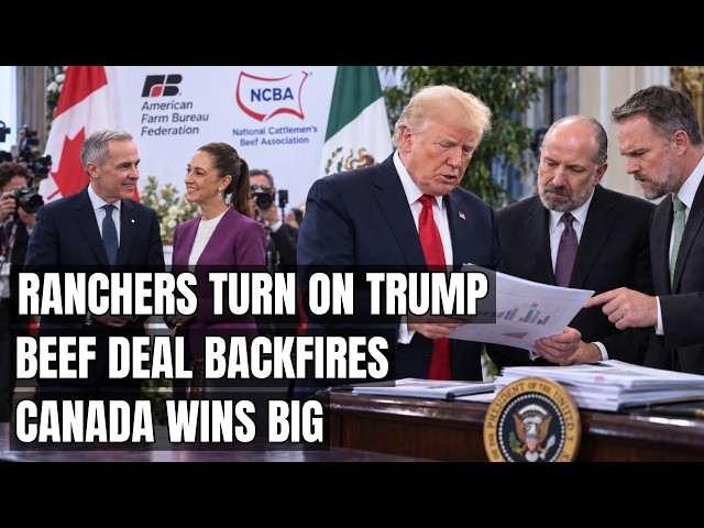 Canada Wins Big — Why American Ranchers Are Fuming Over Trump’s New Beef Deal