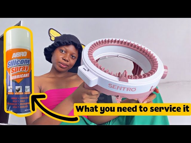 Stiff Sentro knitting machine solution |  don’t trash it yet‼️