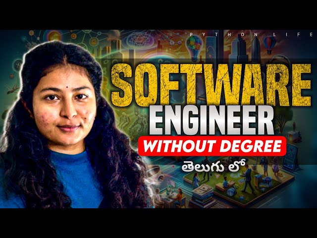 No Degree No Problem Become a Software Engineer | Telugu