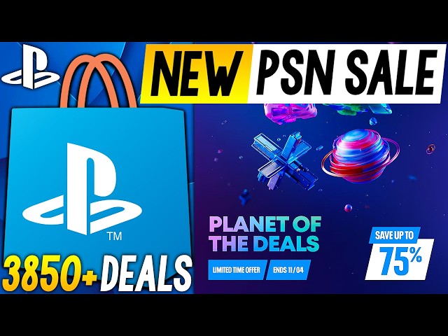 GIGANTIC NEW PSN SALE LIVE NOW! PSN Planet of the Deals Sale 3850+ DEALS NEW PlayStation Game Deals