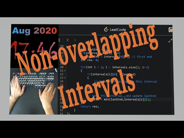 Non overlapping Intervals
