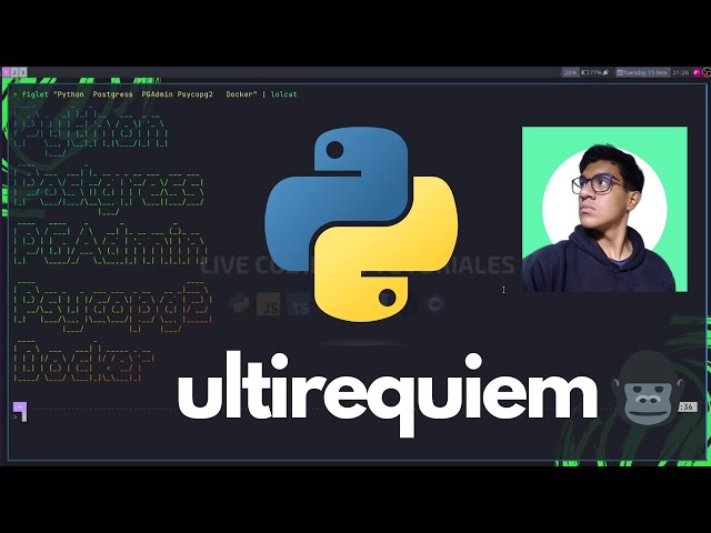 Python + Psycopg para conectarse a PostgreSQL en Docker | ft. PgAdmin