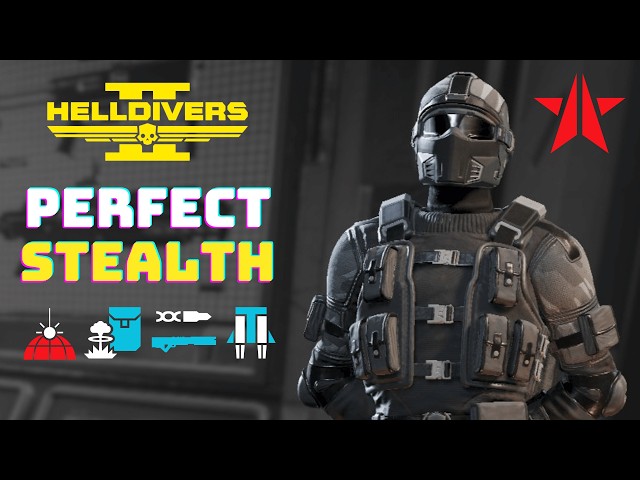 Helldivers 2: Perfect SOLO Stealth Gameplay - No Alarms / No Damage / Full Clear / Max Difficulty
