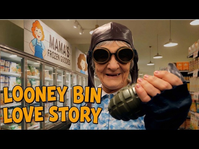 Wheelchair Death Race | Looney Bin Love Story (AI Short Film)