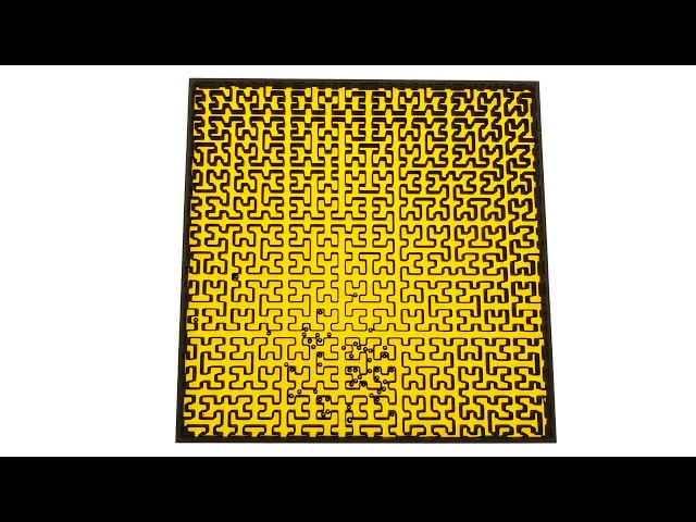 Hilbert Maze - How can you make your slicer do a more-mazy Dragon's Curve infill?