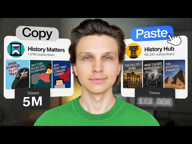 I Copied a 5M Views/Month AI Channel in 5 Min (It Worked)