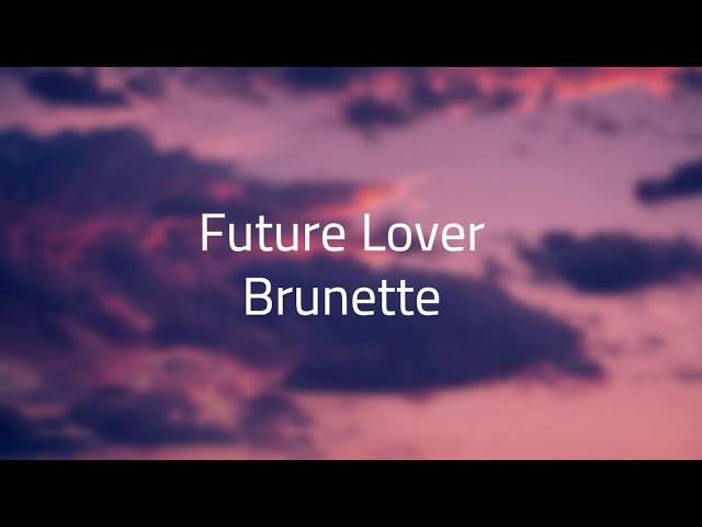 Brunette - Future Lover (Lyrics) | Armenia 🇦🇲 | Eurovision 2023