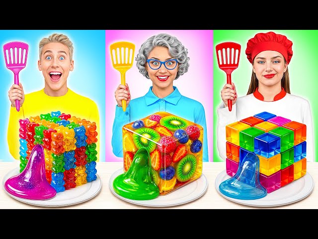Reto De Cocina Yo vs Abuela | Recetas de Comida Increíbles de Multi DO Challenge