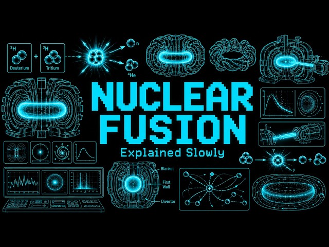 Literally Everything About How Nuclear Fusion Works Explained Slowly (For Sleep)
