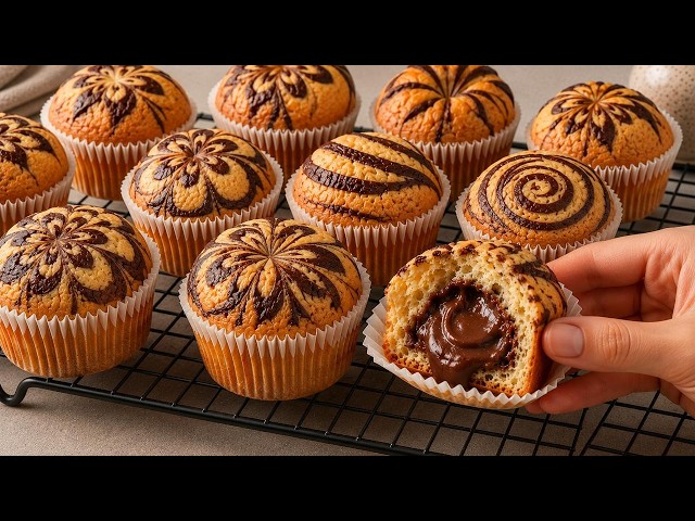 I've Been Looking For This Muffin Recipe For A Long Time! Soft and Fluffy Muffins.No Mixer Recipe.