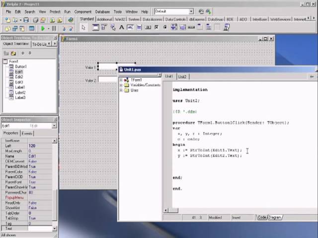 CURSO DE PROGRAMACION CON DELPHI BASICO - VIDEO 10