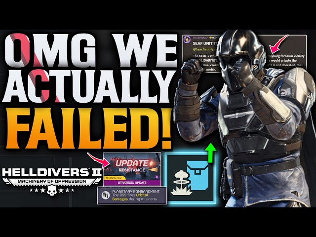 Helldivers 2 WE FAILED! DSS Upgrade & Dev Drama!
