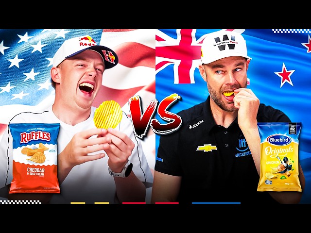 NASCAR SNACK WARS: America vs. New Zealand