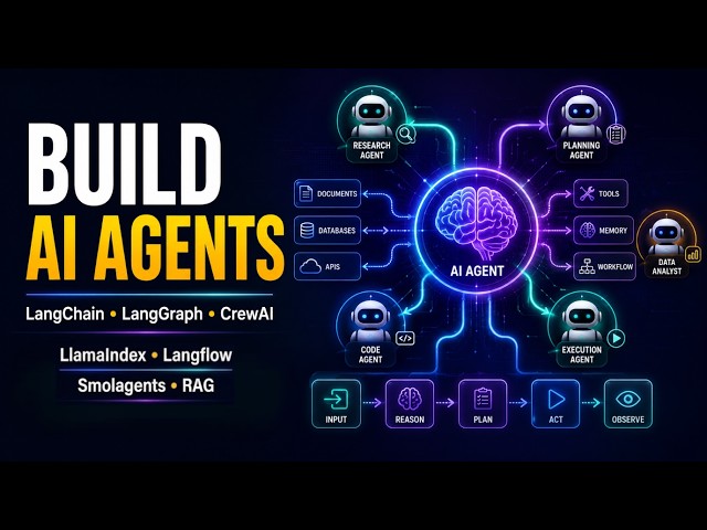 Want to Build AI Agents? Start Here (2026 Roadmap)