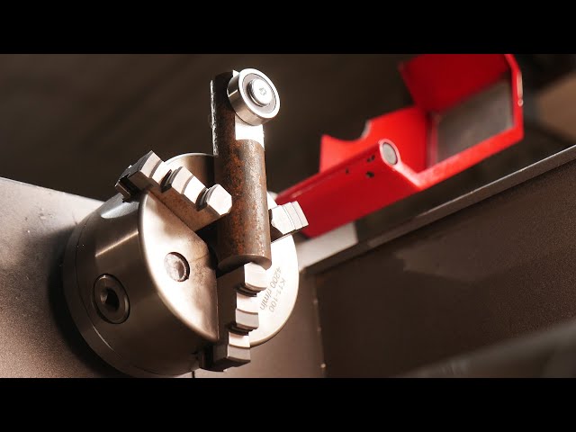 I used the bearing for maximum metal processing! A clever trick