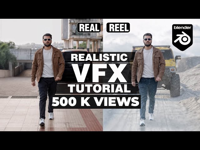 Blender VFX Full Tutorial l VFX Tutorial l After Effect