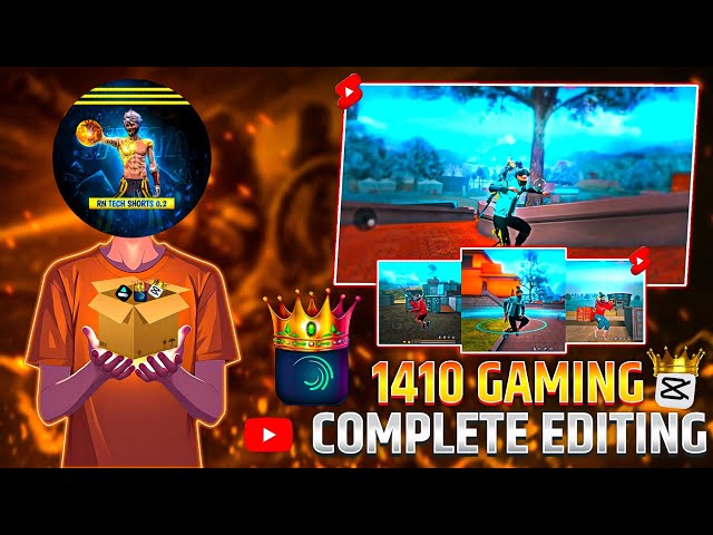 1410gaming Complete Editing Tutorial in Capcut🤯 | @1410gaming Colour Grading Tutorial | FF Montage❤️