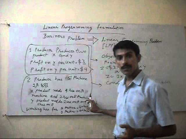 Linear Programming Formulation